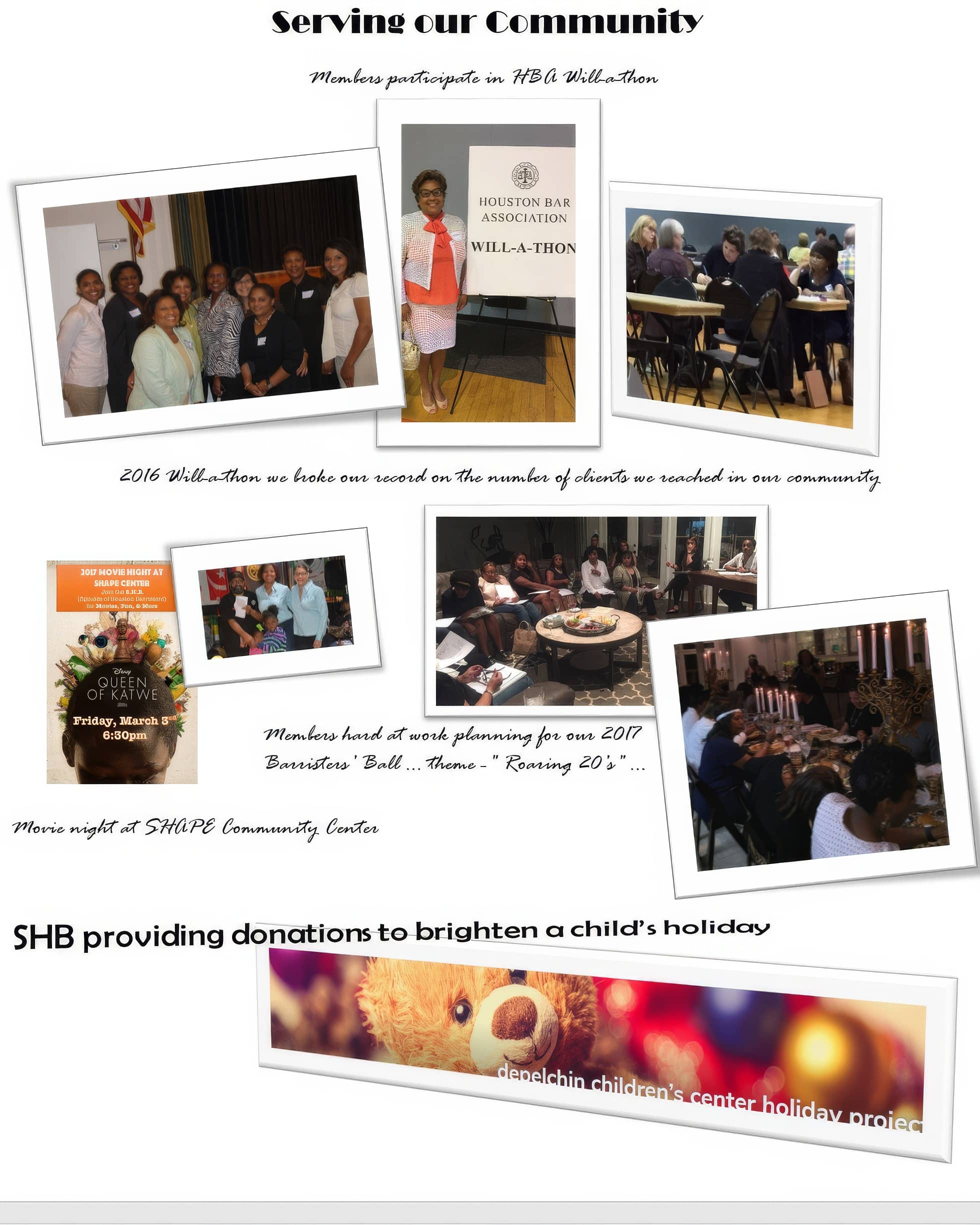 Serving our Community 2017