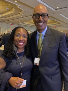 Federal Judge, George C. Hanks with Supreme Court Justice Ketanji Brown Jackson