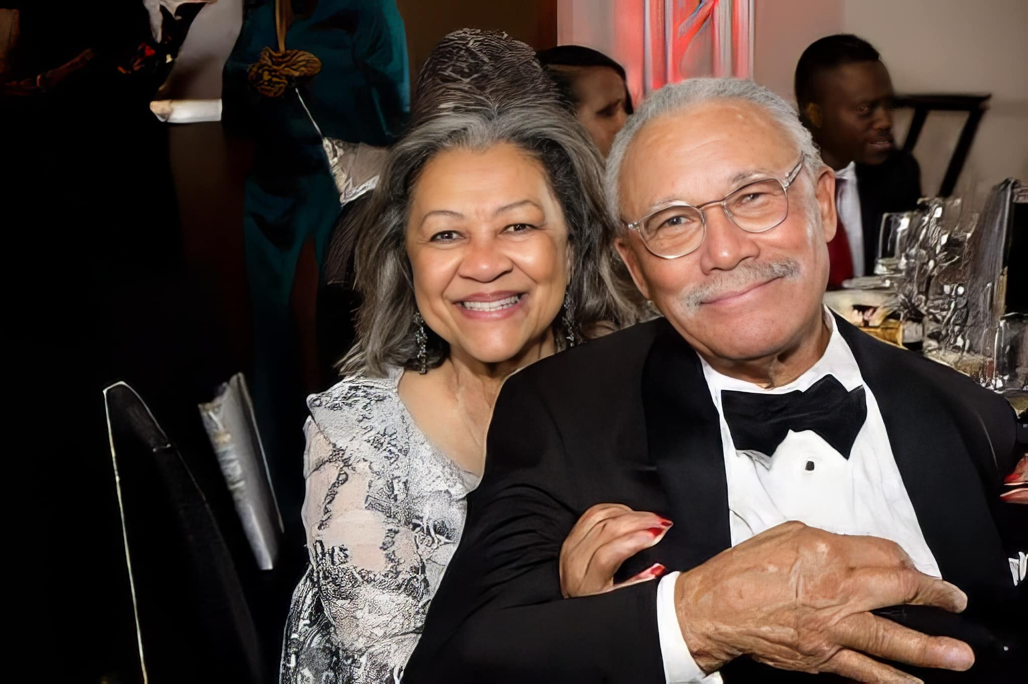 Velma Jones and her husband barrister, Robert Jones