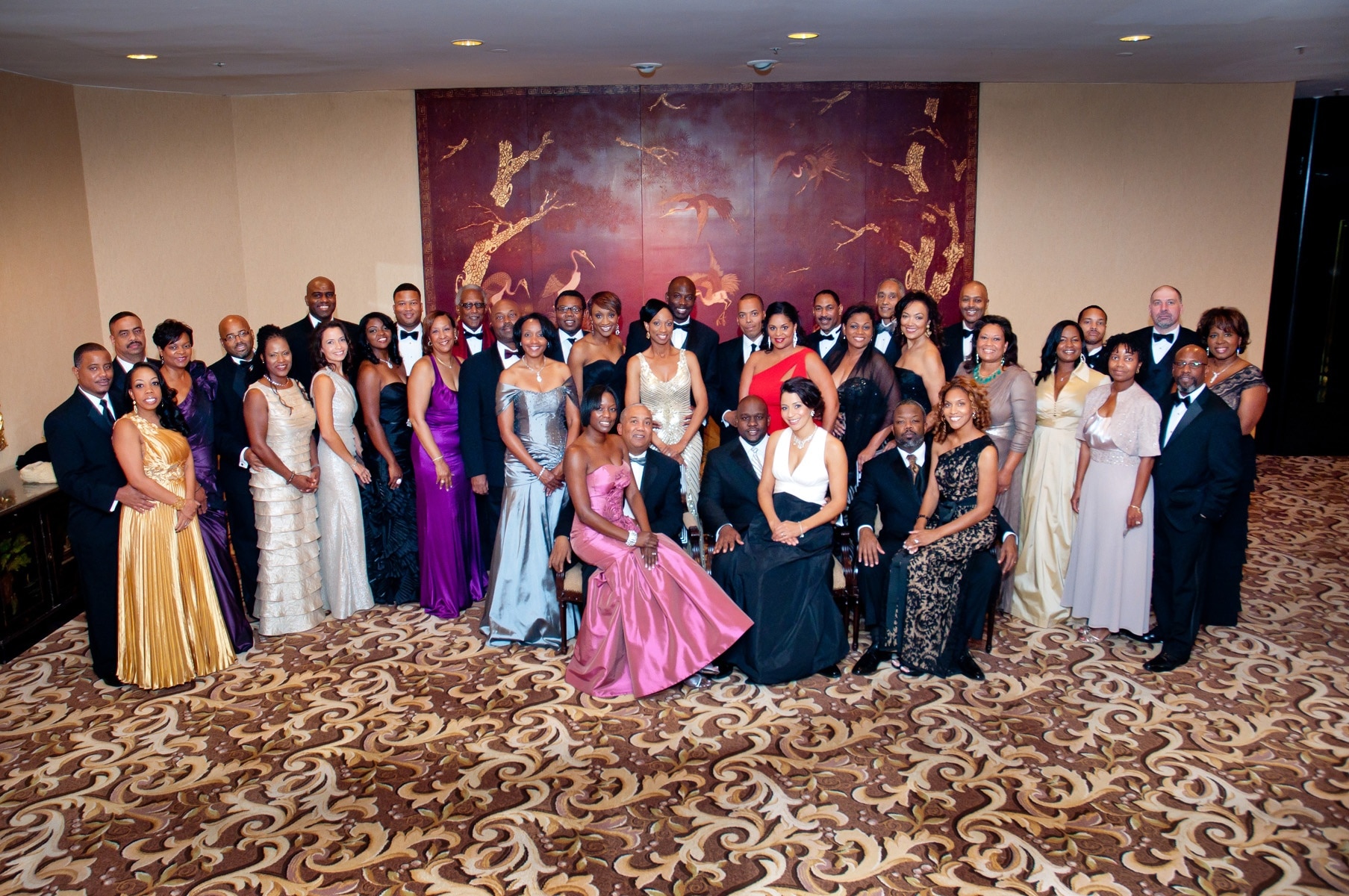 2013 Barristers' Ball - Picture with spouses - Spouses of Houston Barristers