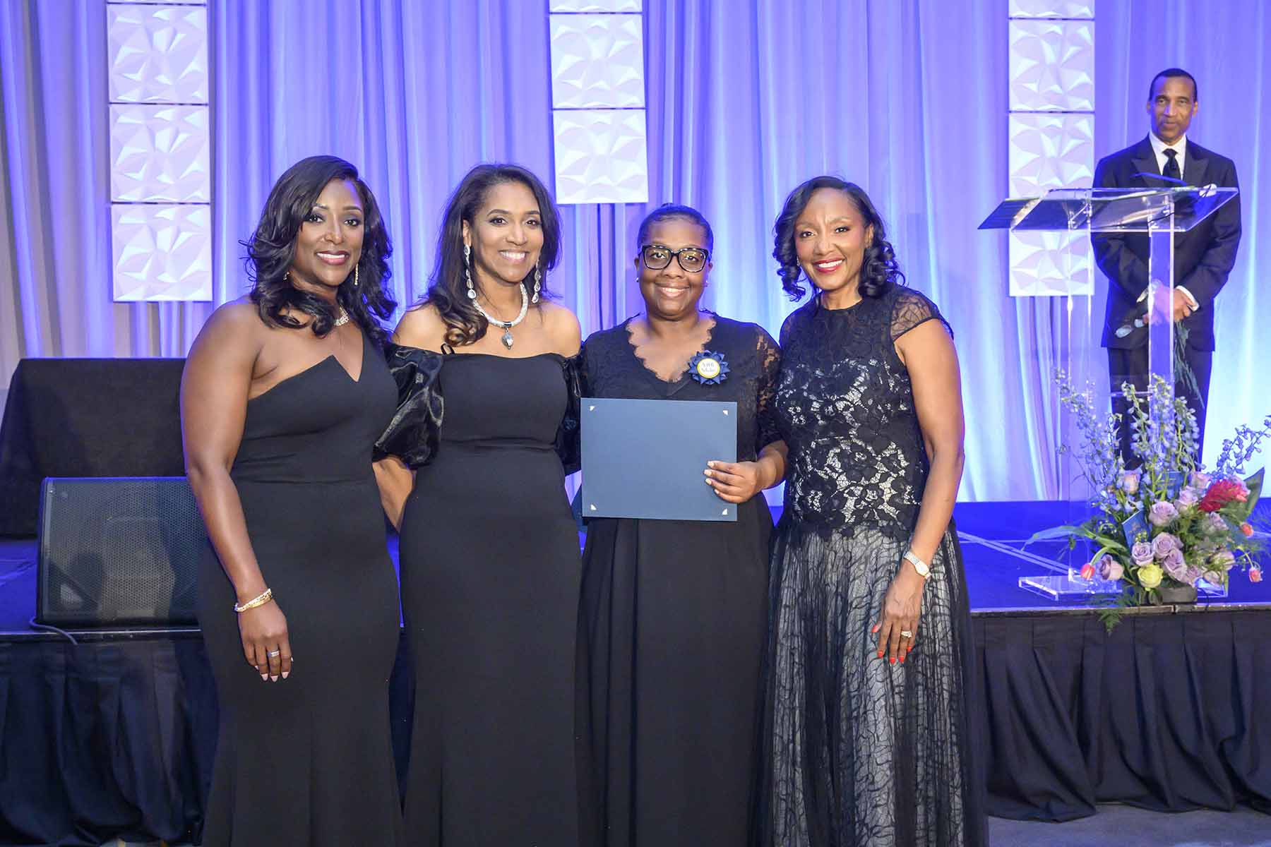 2024 SHB Scholarship Recipient Tamara Kenebrew and Ball Chairs jpg