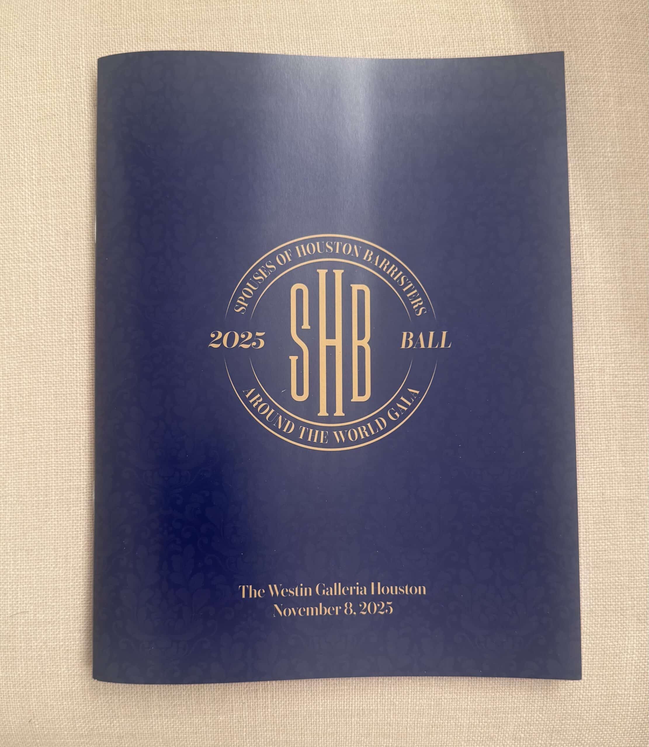 2025 Barristers Ball Journal