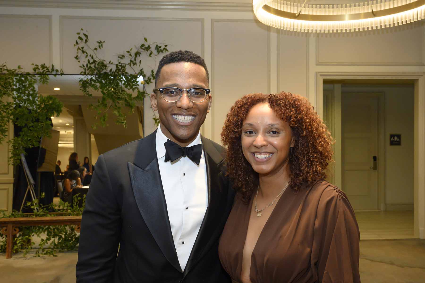 County Attorney Christian Menefee and wife, Kaitlyn Menefee