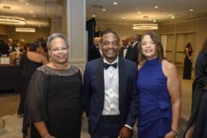 SHB member Lisa Bynam and her husband Andy Bynam and guest