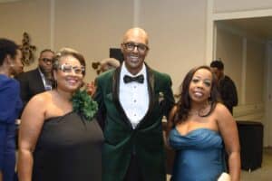 SHB members Lisa Talbot and Stacey Hanks, and her husband, United States District Judge George C. Hanks, Jr.